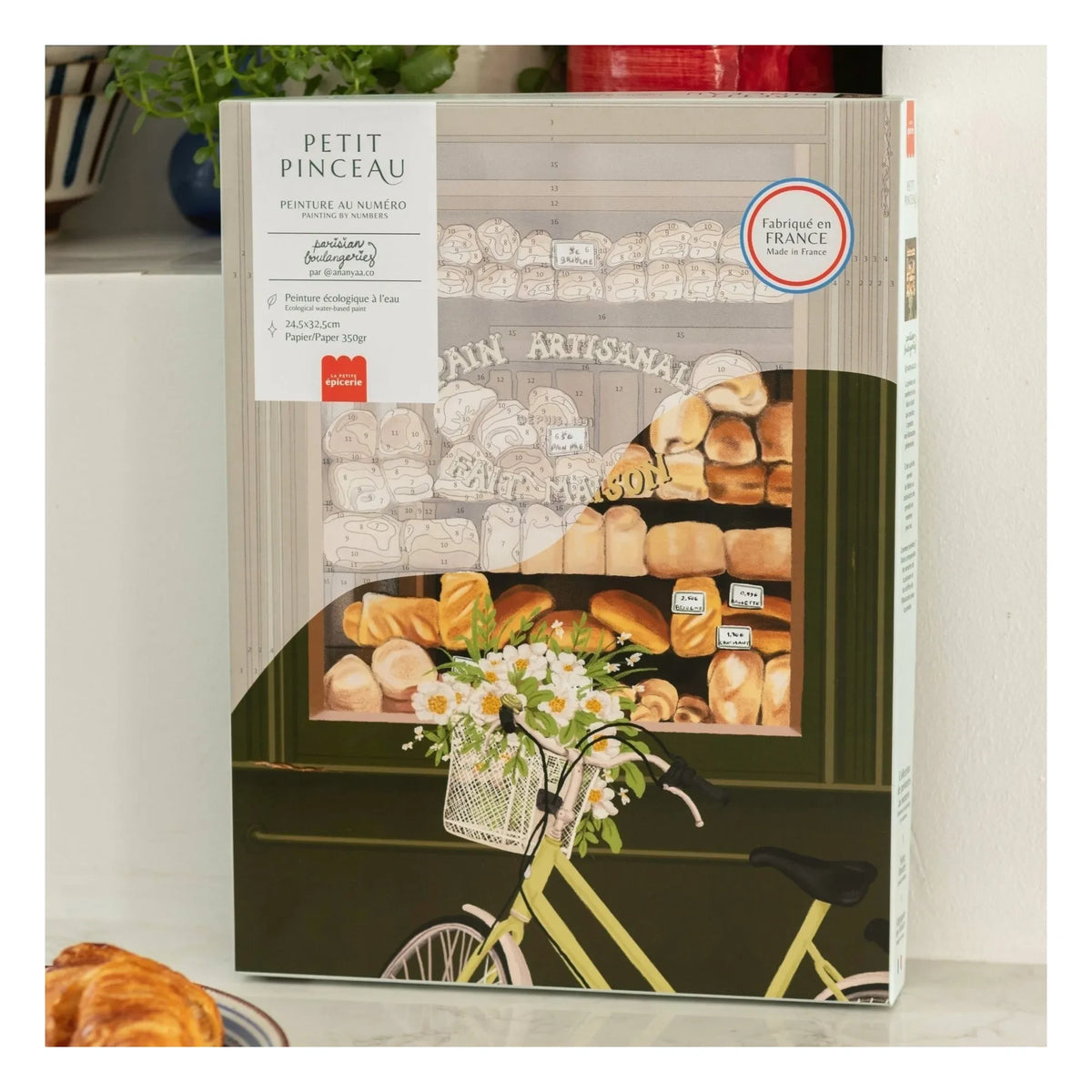La Petite Épicerie - Numbered Painting Kit - La Boulangerie