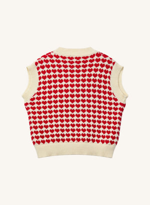 Wynken - The Lovers Organic Cotton Sleeveless Tank Top | Ecru
