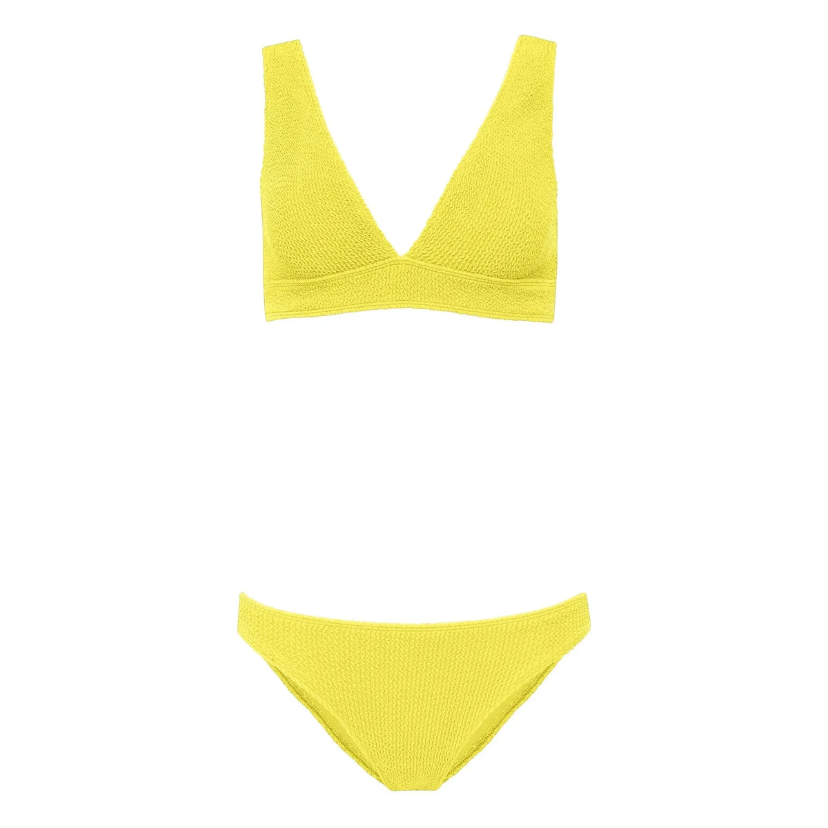 Sorbet Island - Aqua Two-Piece Swimsuit | Yellow