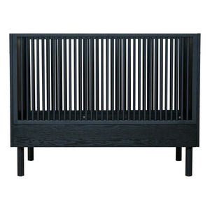 Quax - Hai No Ki Crib - 60 x 120 cm | Black