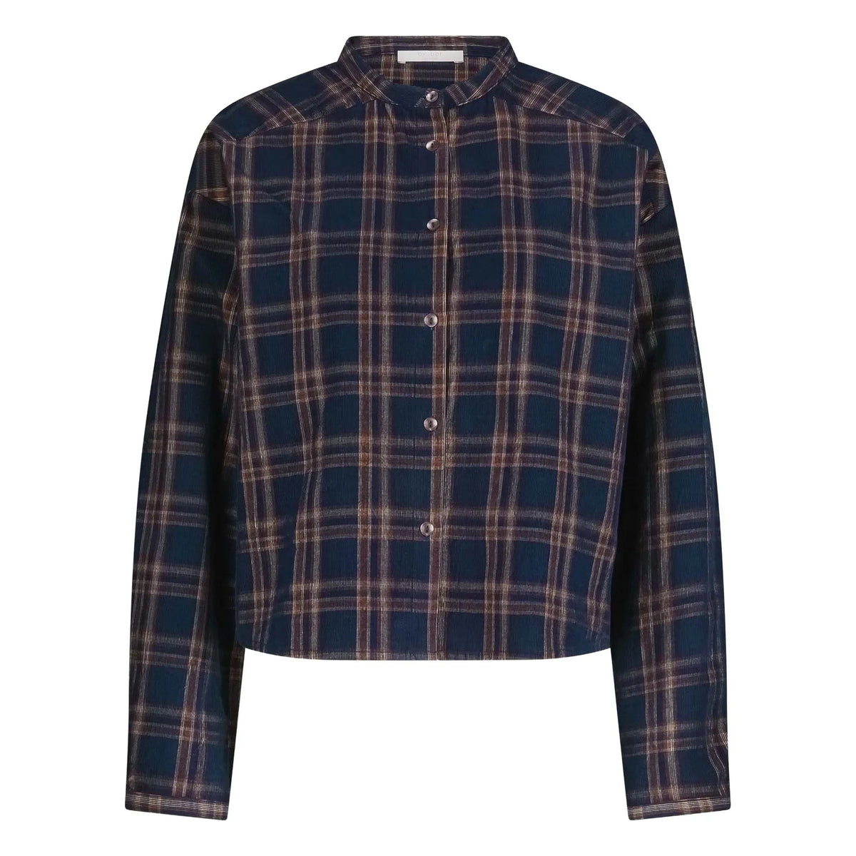 By Bar - Dean Checked Blouse | Brown