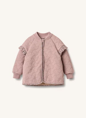 Wheat - Ellas Recycled Fiber Thermo Jacket | Pink