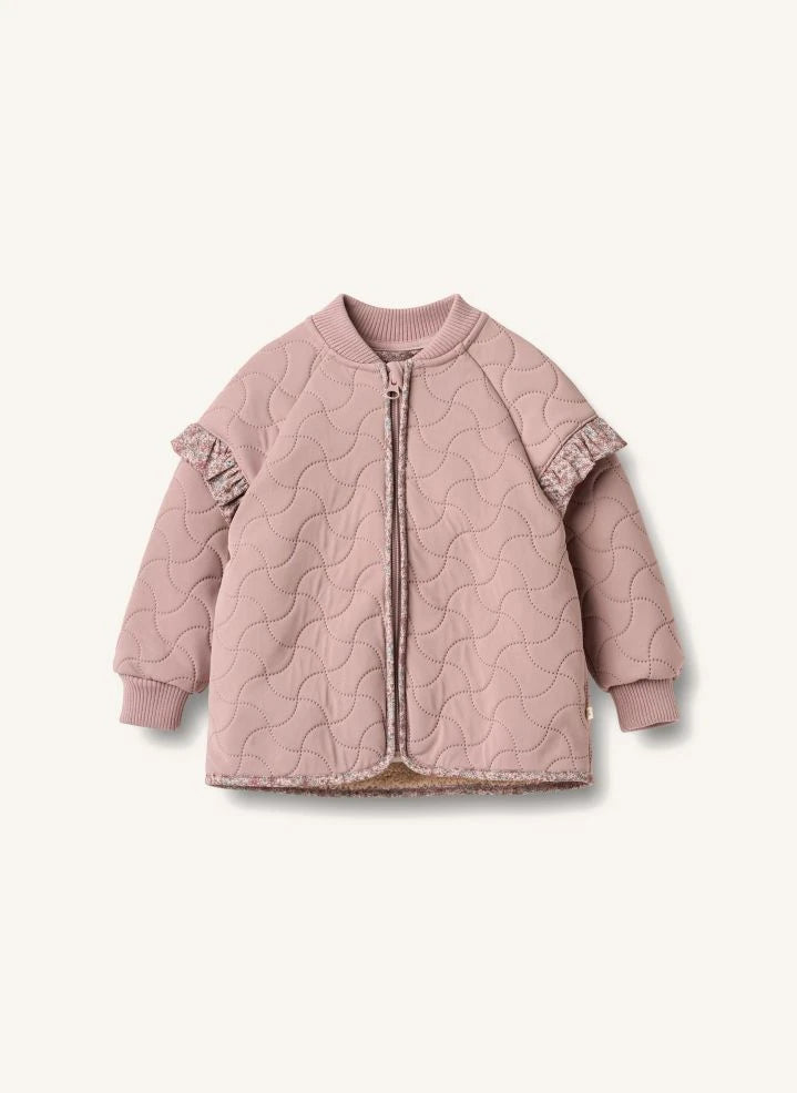 Wheat - Ellas Recycled Fiber Thermo Jacket | Pink