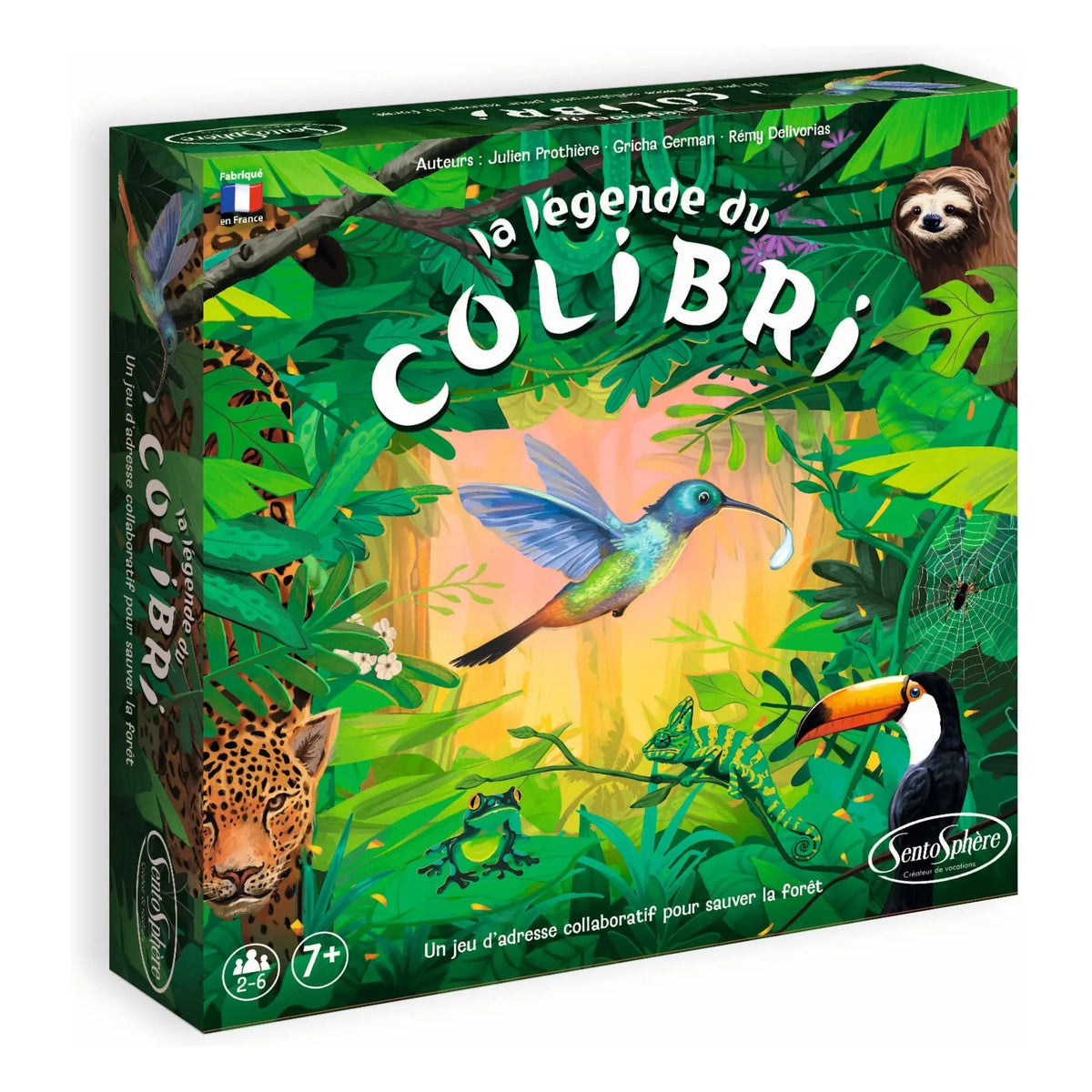 Sentosphère - La Légende du Colibri collaborative play
