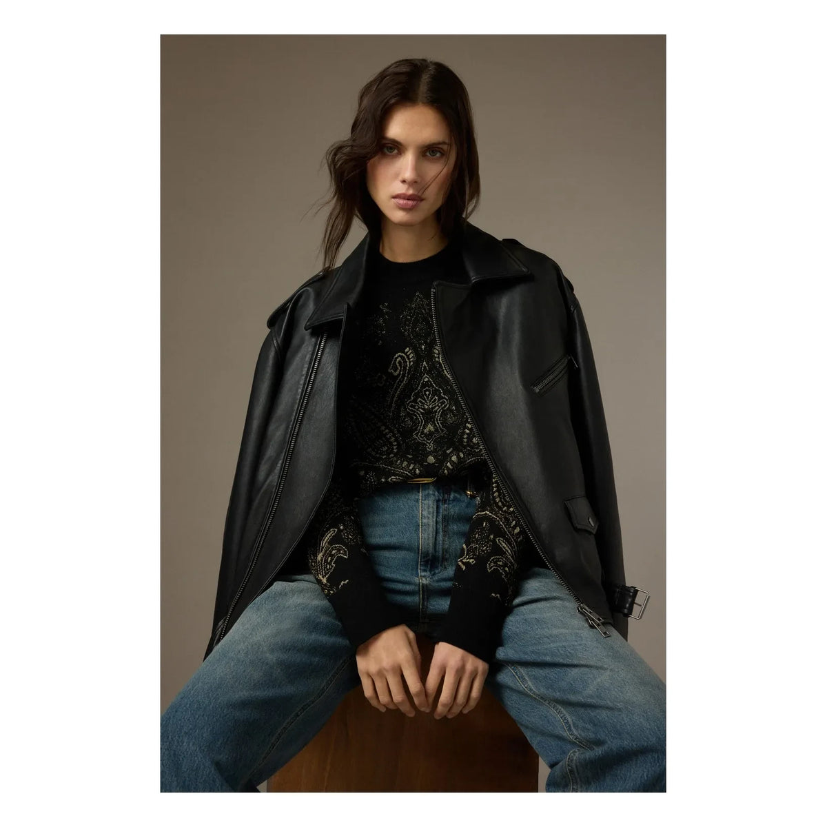 Momoni - Mosi Wool Sweater | Black