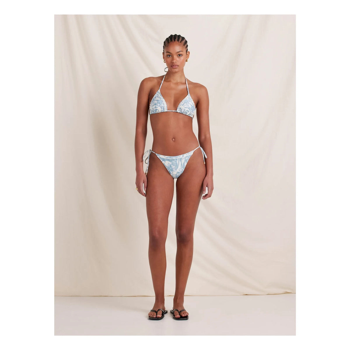 Peony - Daffodil Recycled Fiber Shorts | Blue