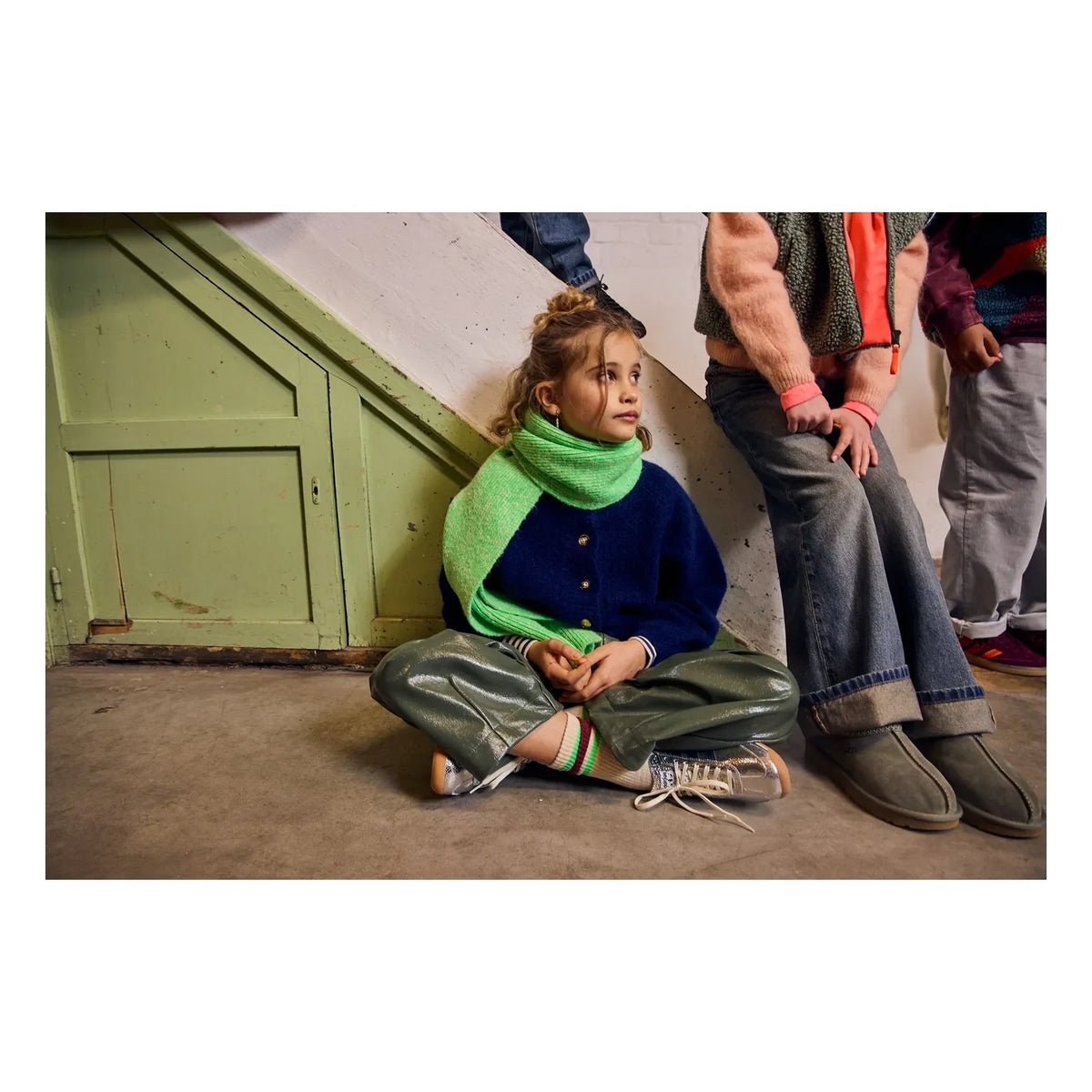 AO76 - Asa Lynn Pants | Chrome Green