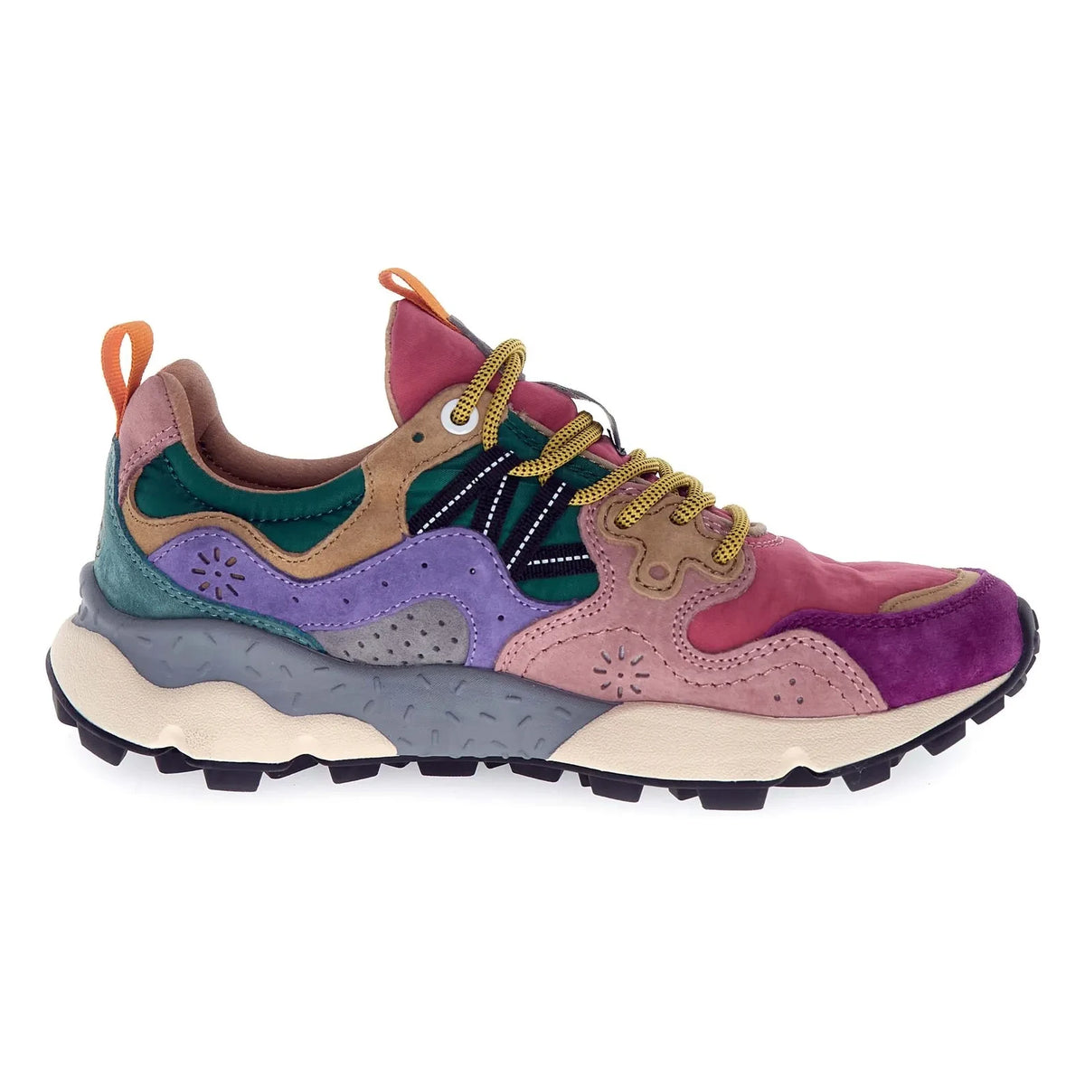 Flower Mountain - Yamano 3 Suede and Nylon Sneakers | Pink