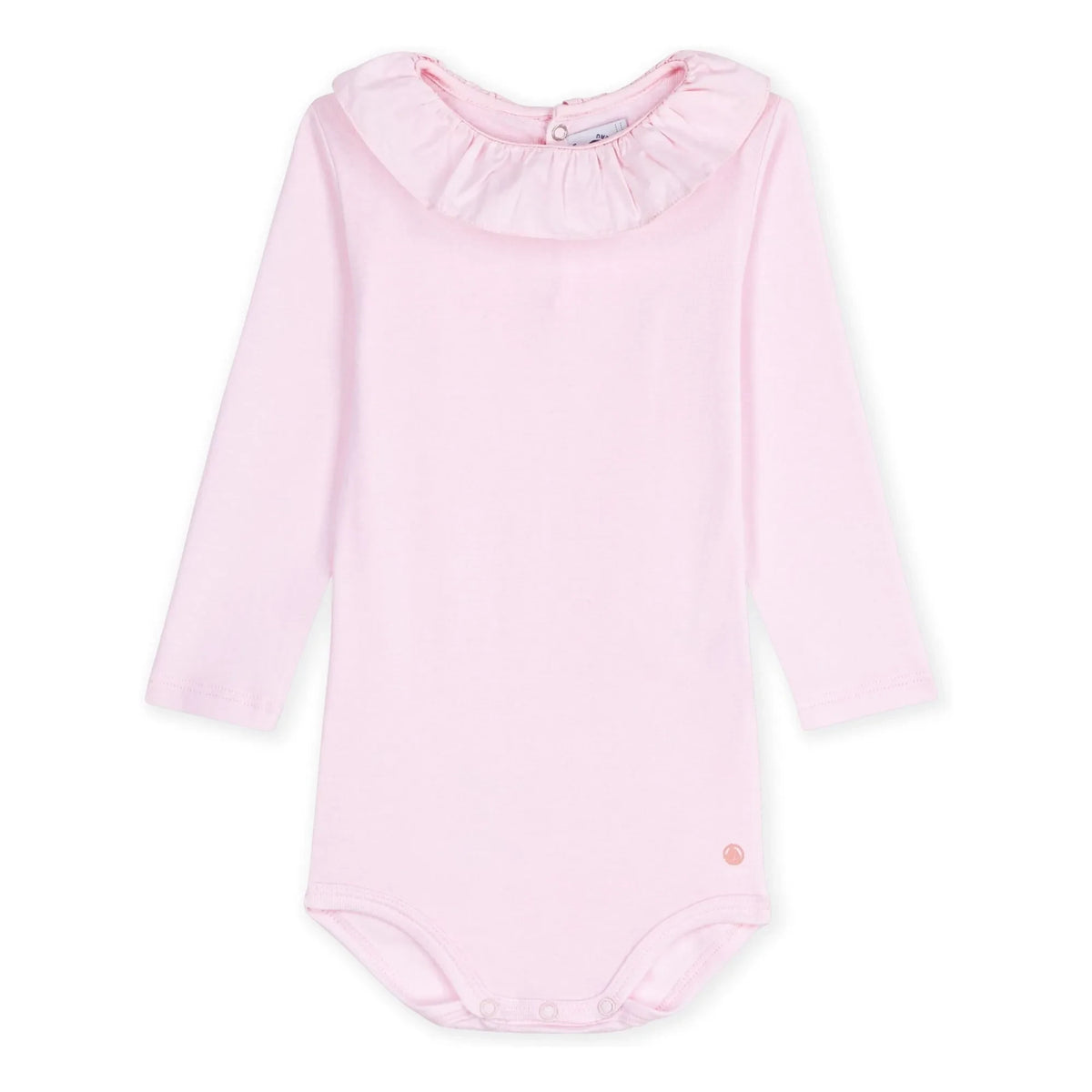 Petit Bateau - Uni-collar body Organic cotton | Pale Pink
