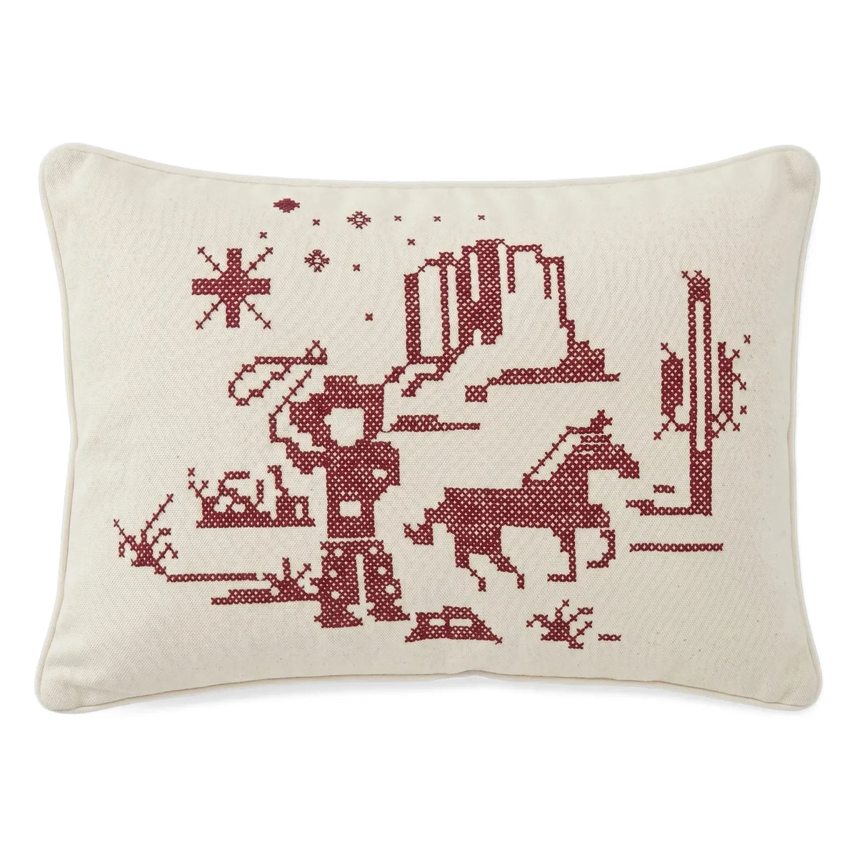 Editions Aimable - Cowboy pillow Hubert | Ivory Muslin