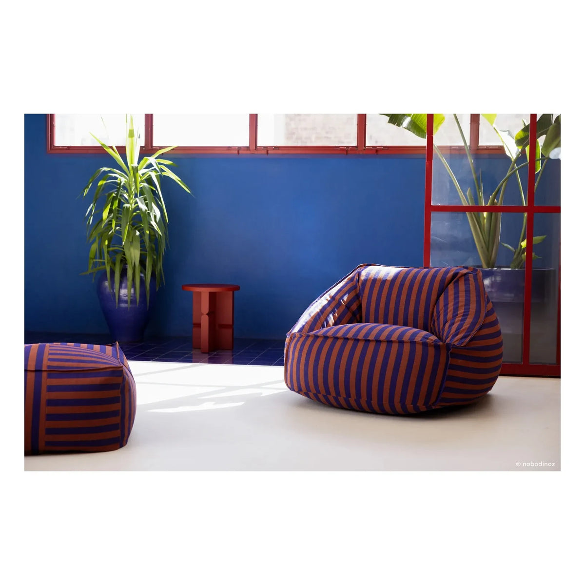 Nobodinoz - Otto Pouf | Brown