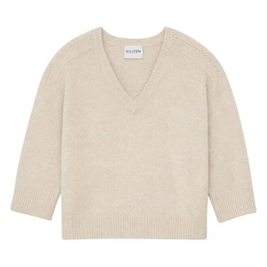 Kujten - Divee Cashmere Sweater | Oatmeal