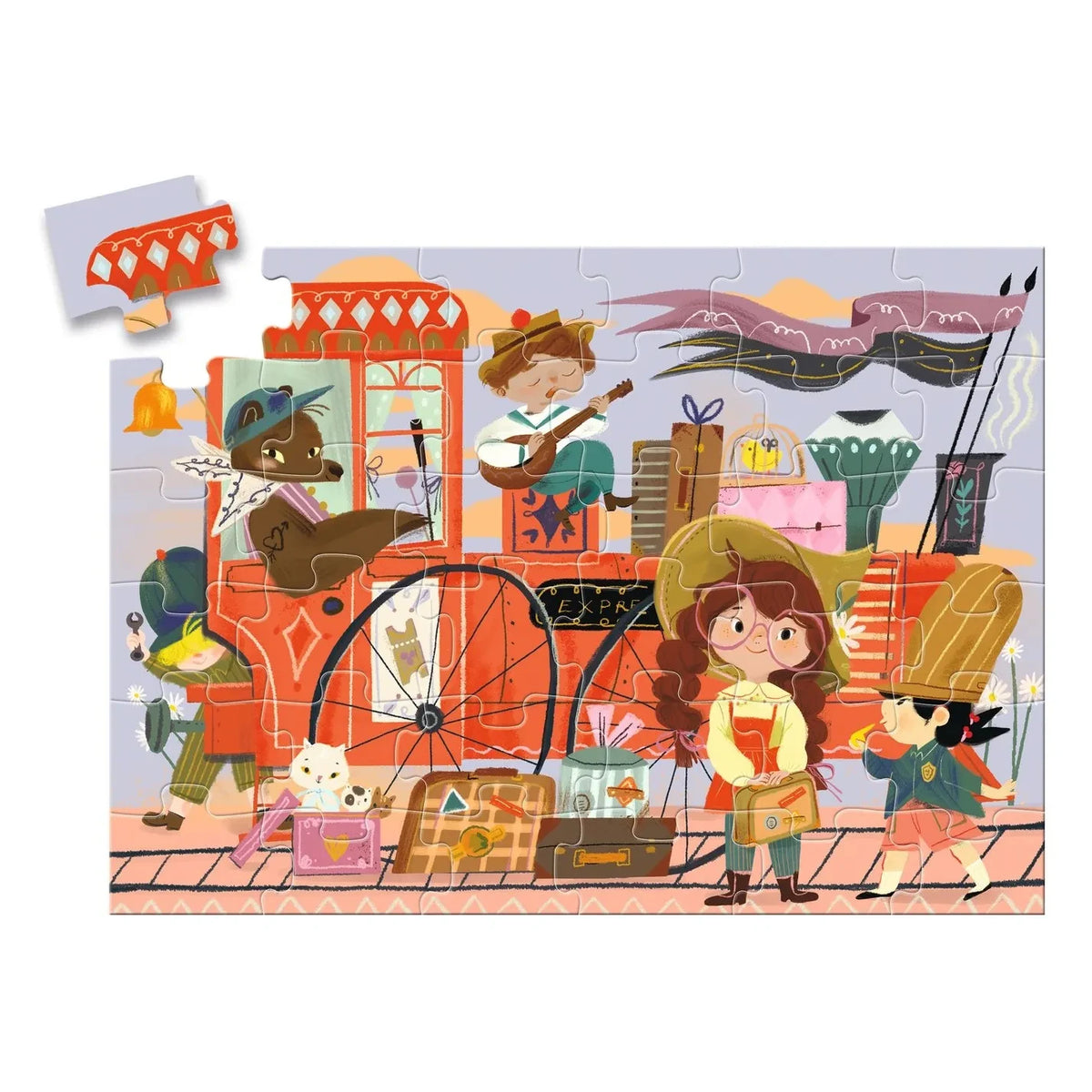 Djeco - "Mia's Journey" Puzzle - 36 Pieces