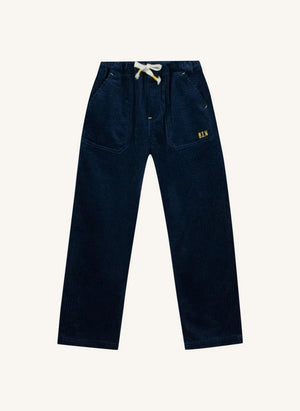 Bonton - Datcha Ribbed Corduroy Pants | Dark Blue