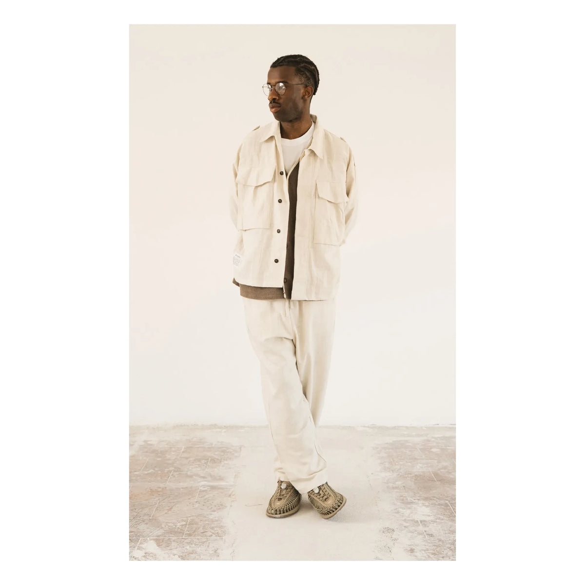 Wooden Store - Military Overshirt | Cream
