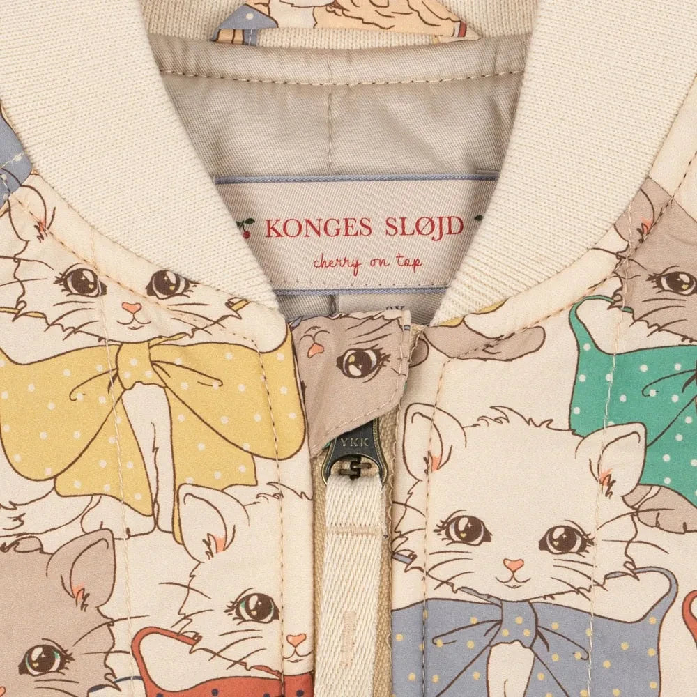 Konges Sløjd - Juno Cats Bomber Jacket | Beige