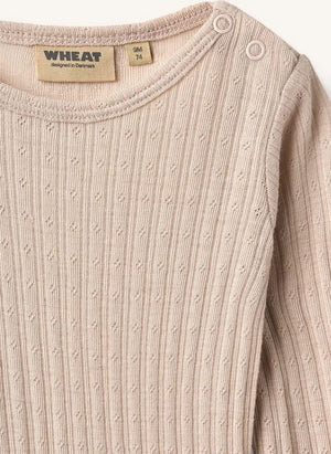 Wheat - Cotelé Liea Bodysuit | Ecru