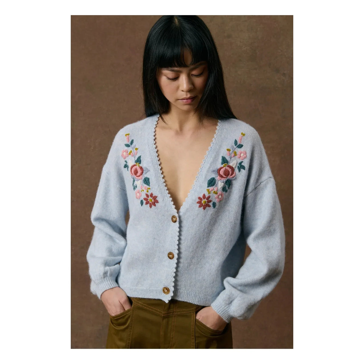 Louise Misha - Lunami Wool Cardigan | Nuage