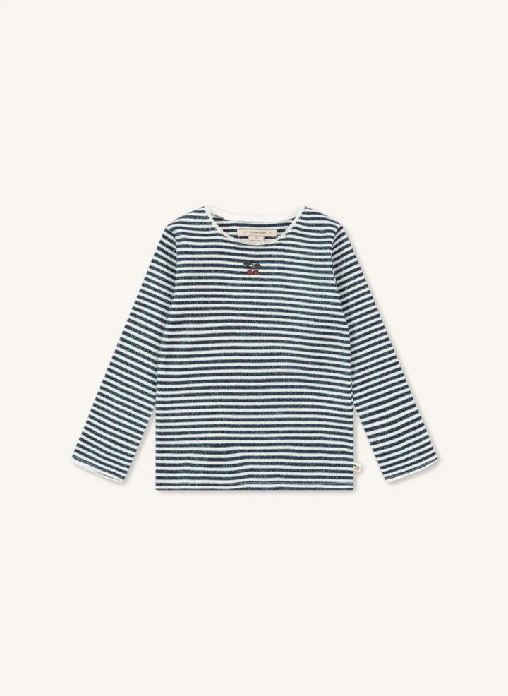 Konges Sløjd - Brillant Roli Striped T-shirt | Blue