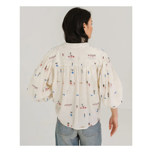 Tinsels - Candide Weyes blouse | Oatmeal