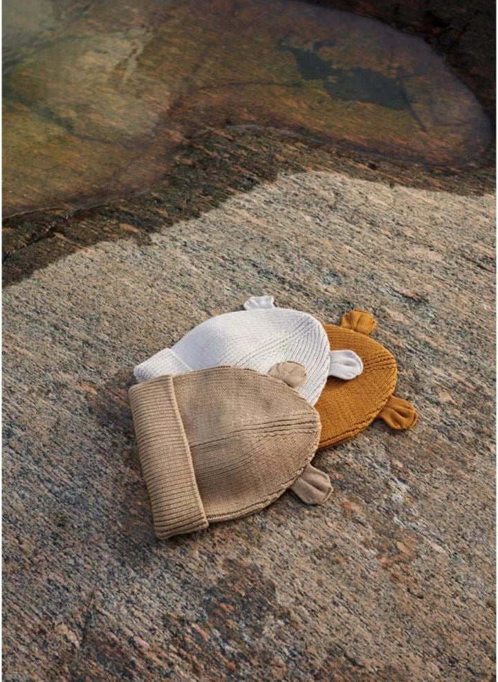 Liewood - Gina Organic Cotton Beanie | Beige