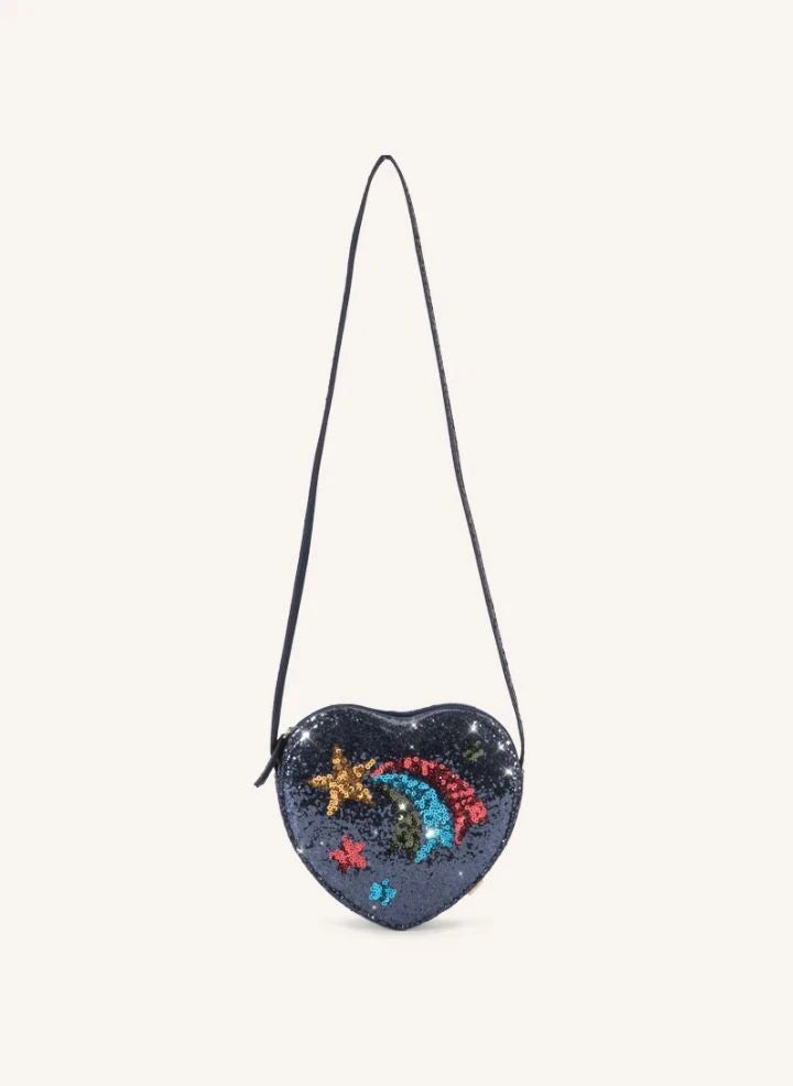 Konges Sløjd - Rainbow Glitter Bag | Navy