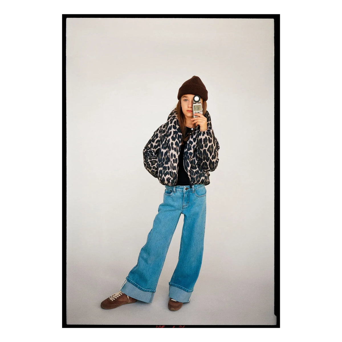 Molo - Heylee Leopard puffer jacket | Brown