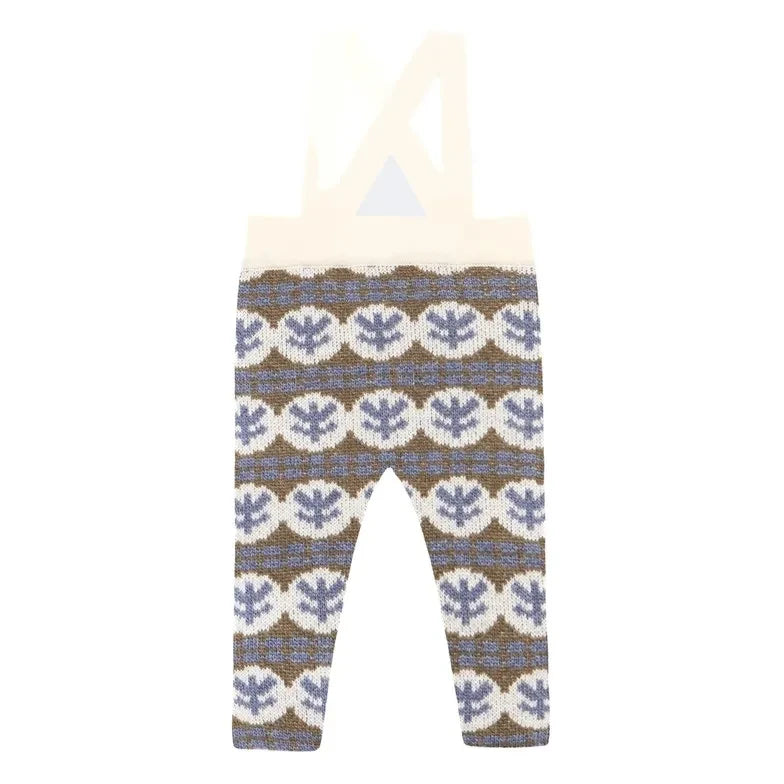 birinit - Julieta Wool Merinos Suspender Pants | Blue