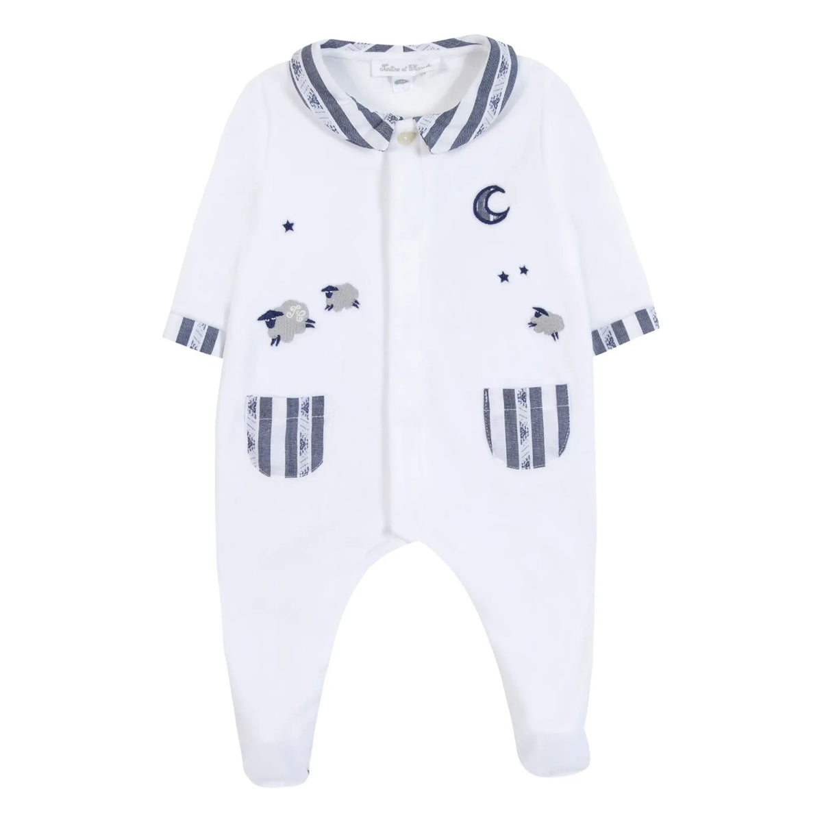 Tartine et Chocolat - Navy Blue Moon Pajamas