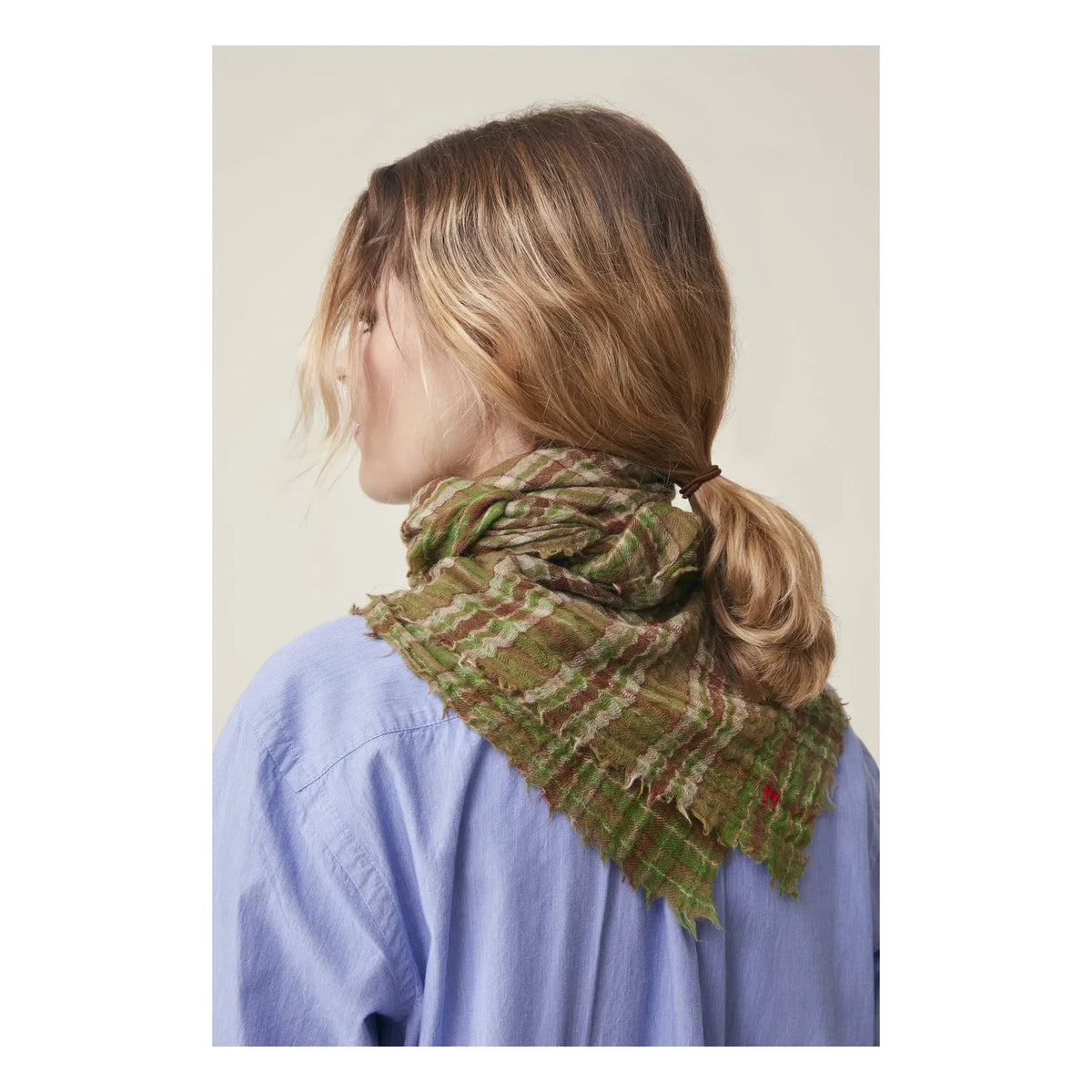 Moismont - Magda Scarf No. 793, Wool | Khaki