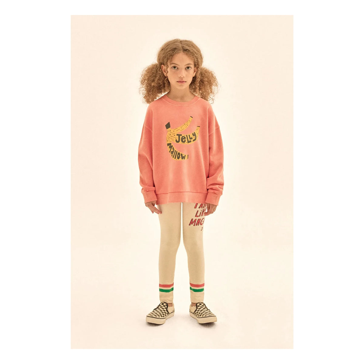 Jelly Mallow - Thin Leggings | Ivory