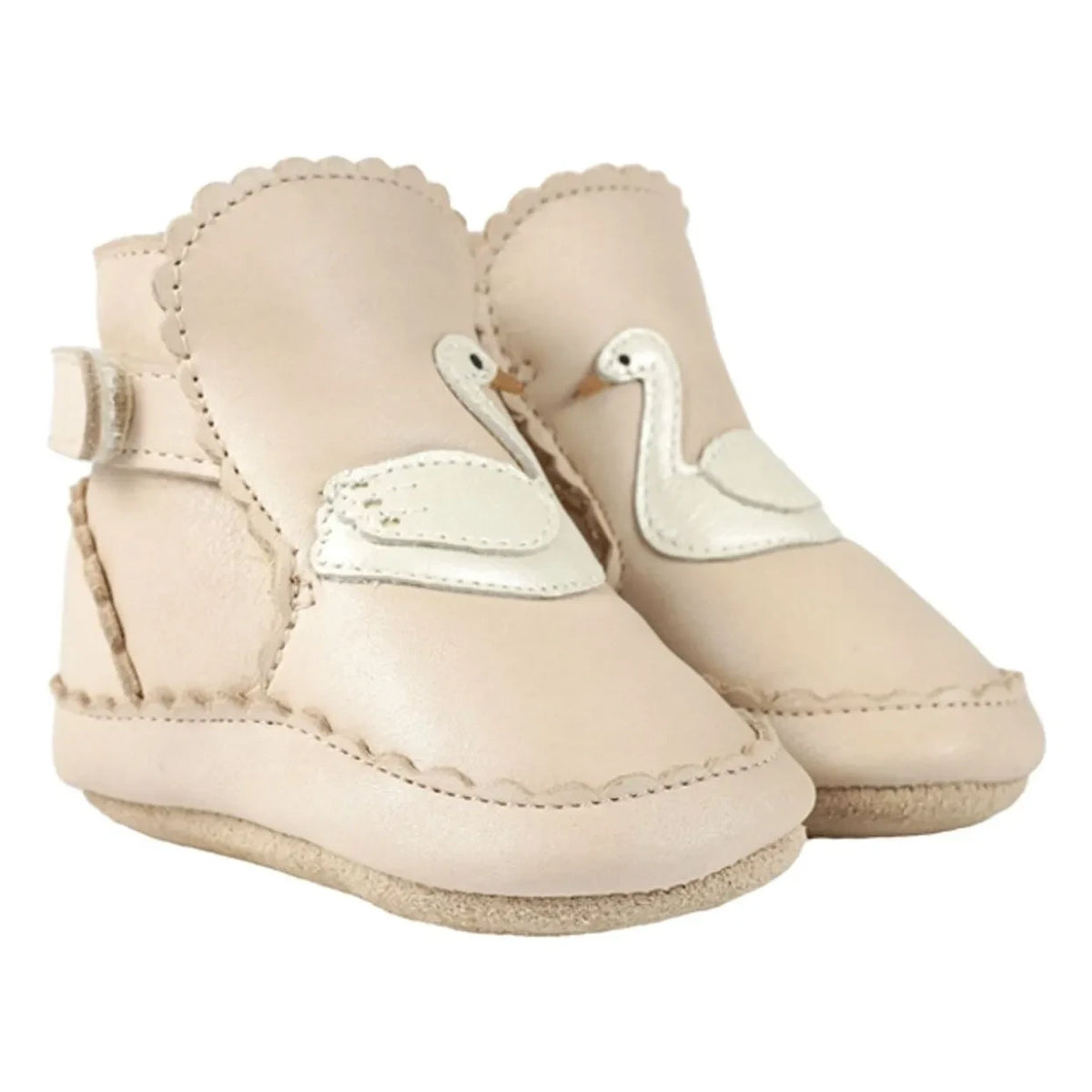 Donsje - Niv Cygne Nubuck Slippers | Pale Pink