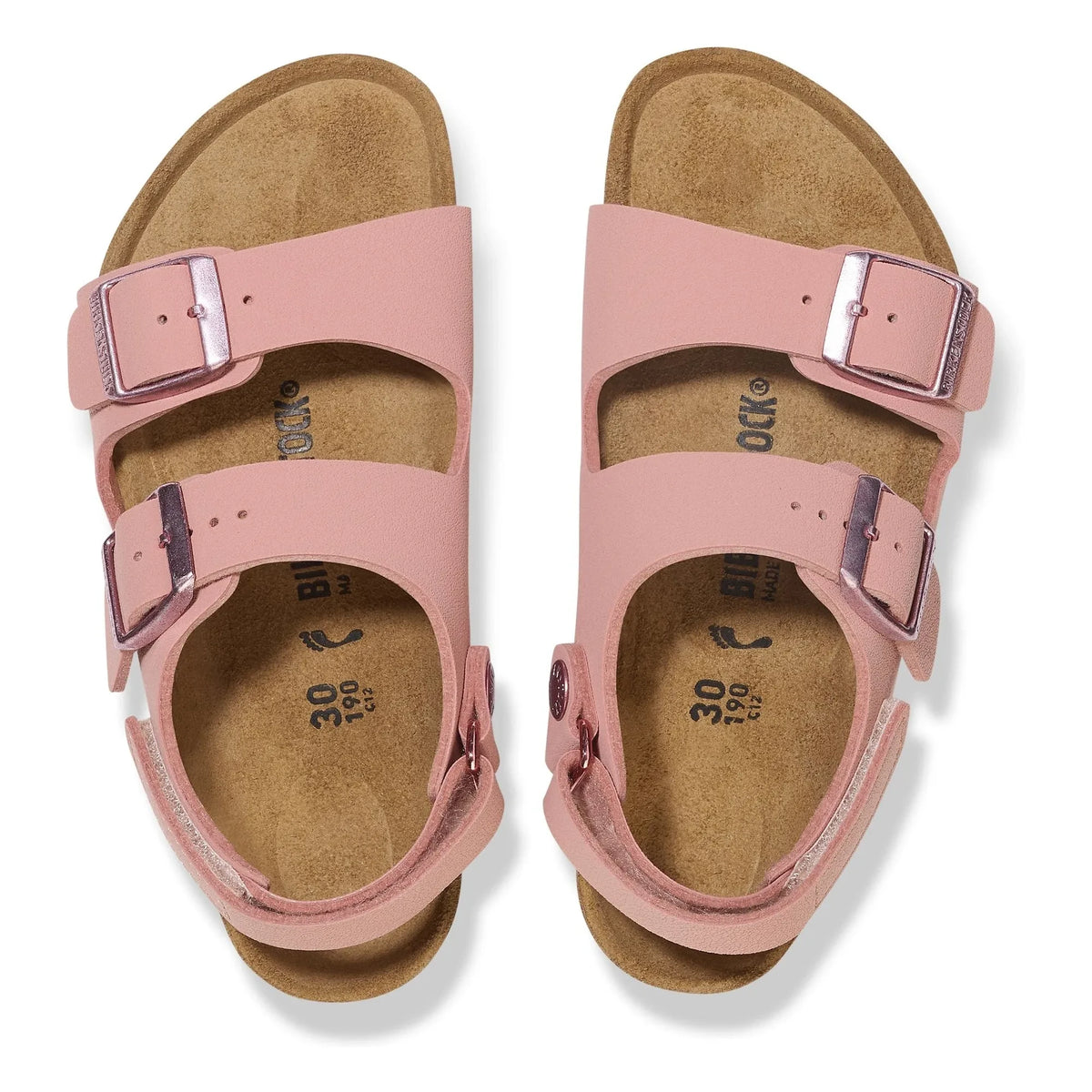 BIRKENSTOCK - Milano AS Children's Sandals Birko-Flor Birkibuc | Pink