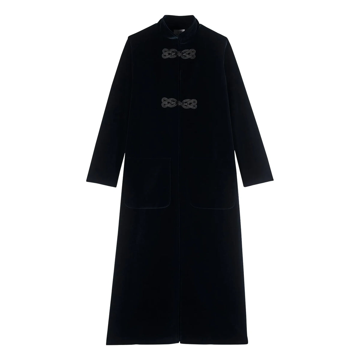 Maria de la Orden - Carnot Velvet Coat | Navy Blue