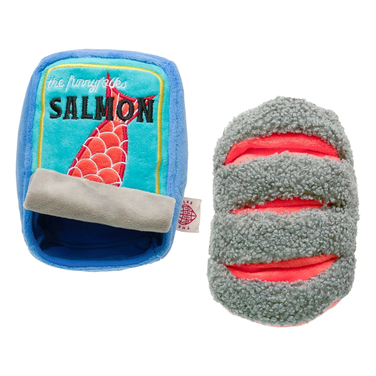 The Furry Folks - Tin Salmon Carving Toy