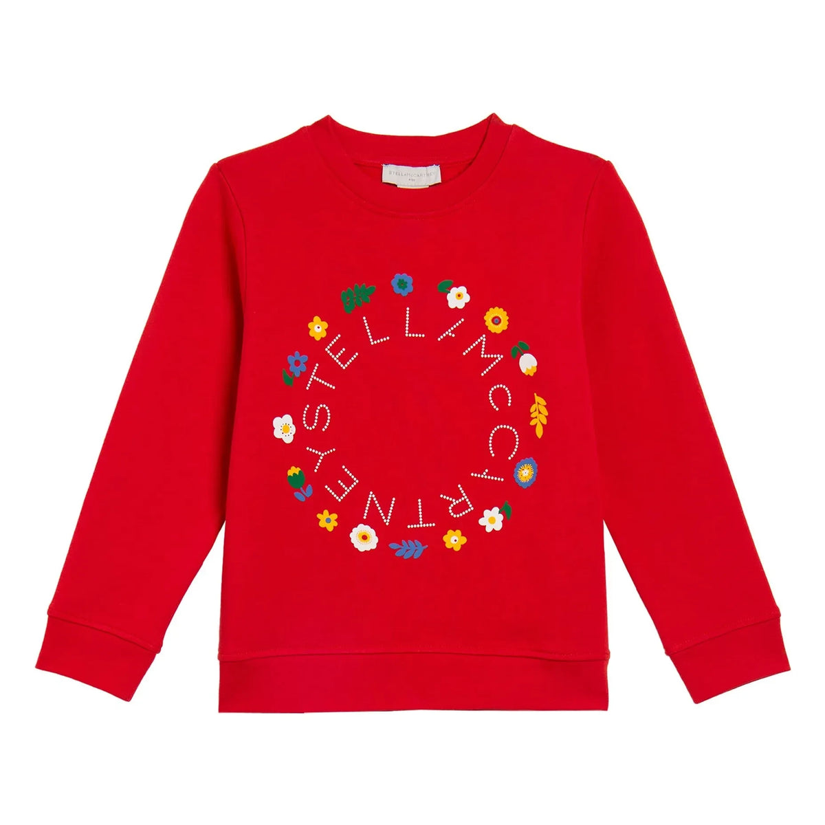 Stella McCartney Kids - Floral Print Sweatshirt | Red