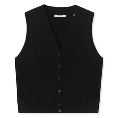 Cordera - Merino Wool Cardigan | Black
