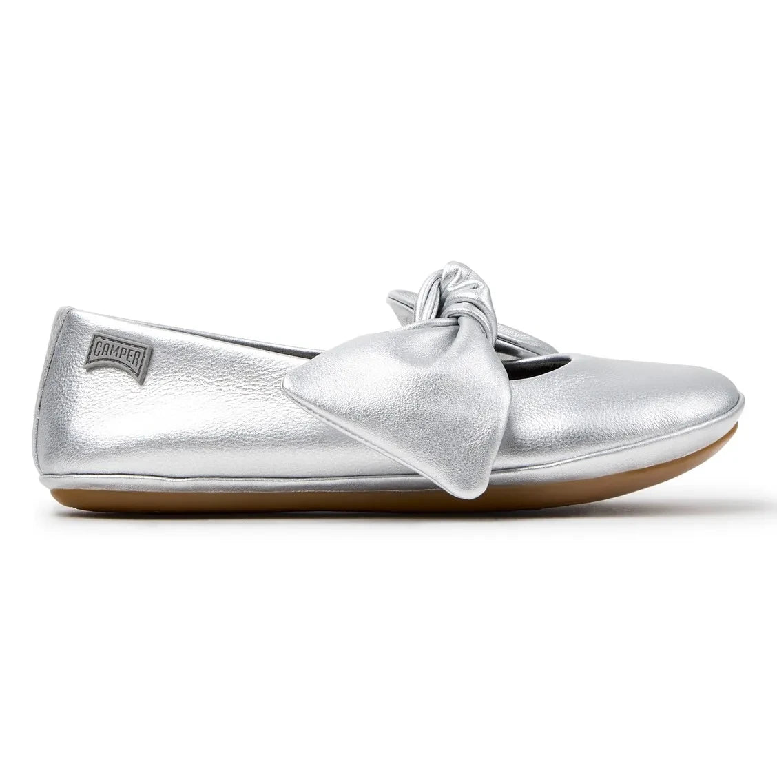 Camper - Nœud Right Ballet Flats | Silver