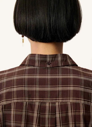 Sessùn - Booklyn Cotton Shirt | Mocha