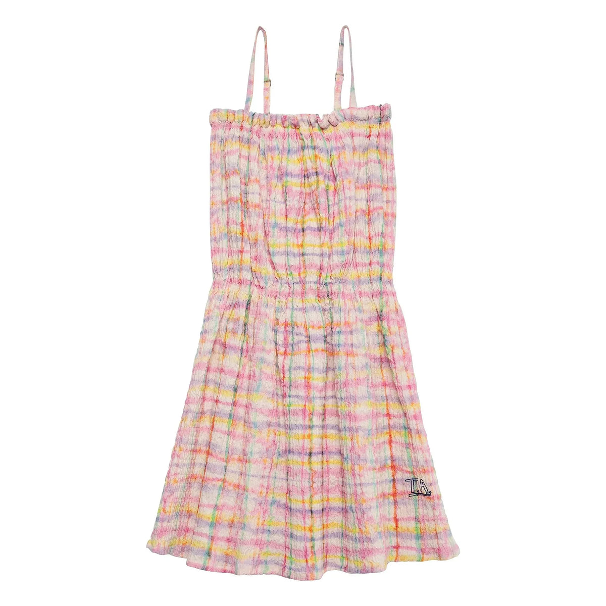 True Artist - Textured Tile Dress | Purple
