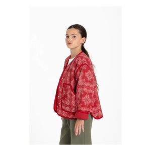 Hundred Pieces - Malya Bandana Jacket | Dark Red