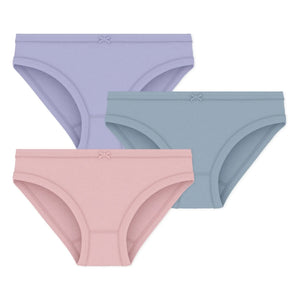 Petit Bateau - 3-Pack Organic Cotton Briefs | Mauve