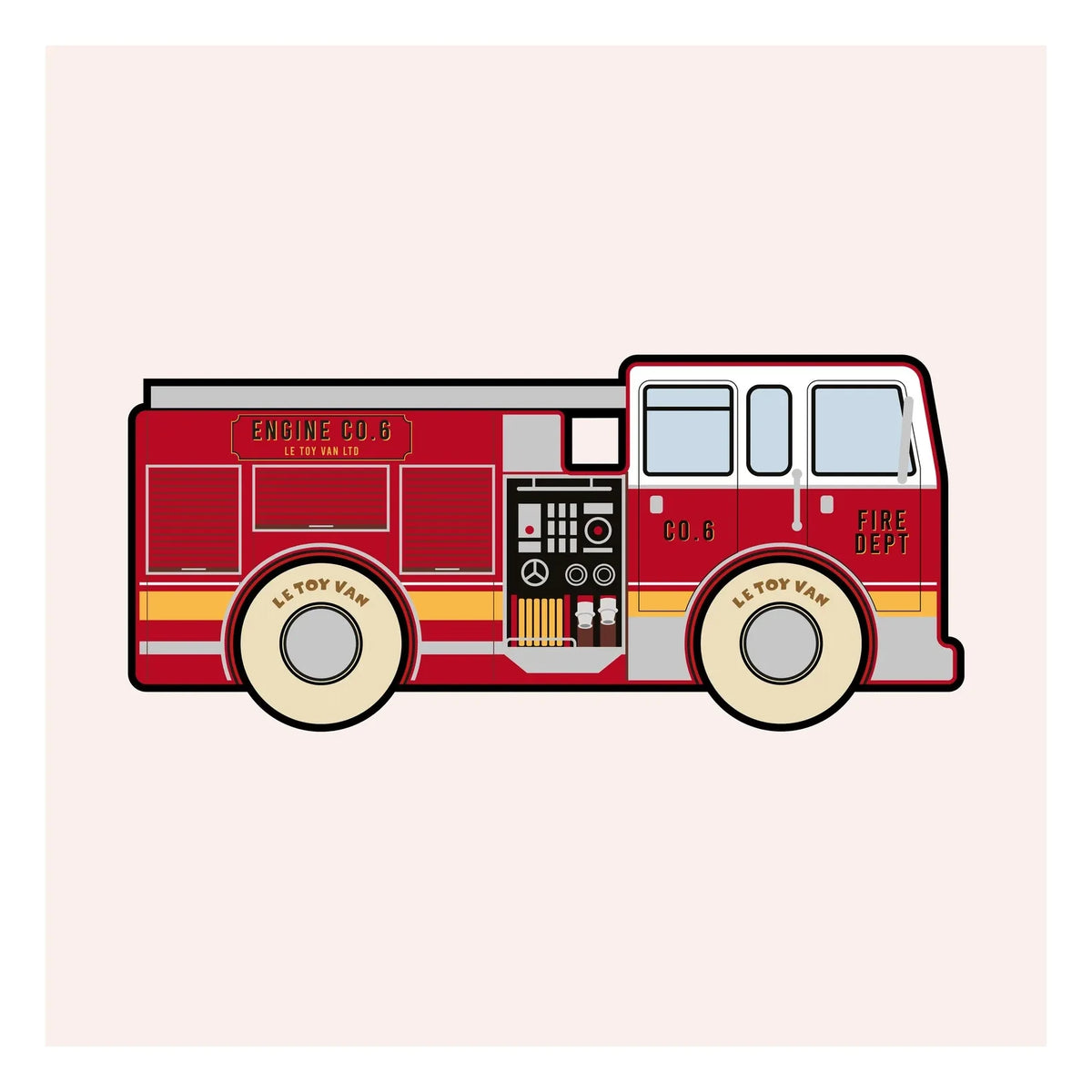 Le Toy Van - Quinn Truck | Red