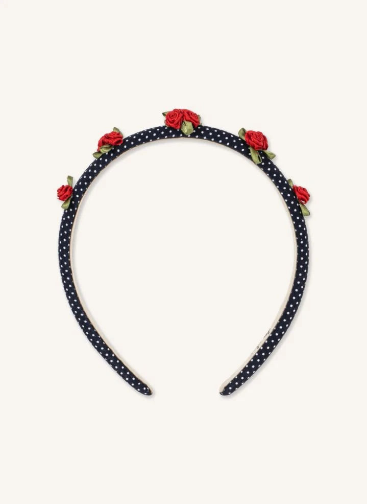 Konges Sløjd - Rose Hairband | Midnight Blue