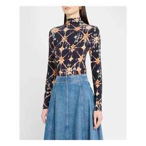 Ulla Johnson - Aurelia turtleneck T-Shirt | Orange
