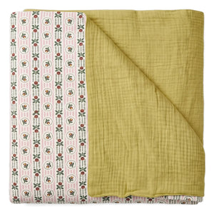 Editions Aimable - Raoul reversible curtain | pistachio green