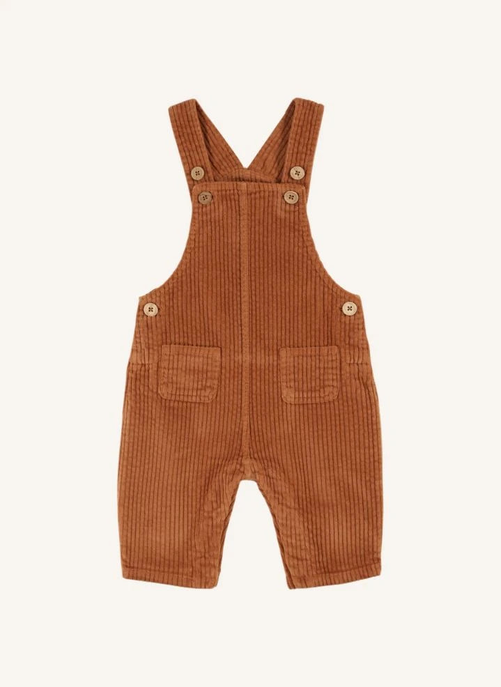 Emile et Ida - Velvet overalls | Caramel