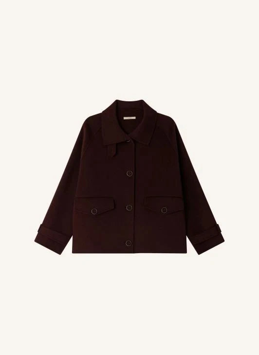 Sessùn - Valley Nevado Wool Coat | Brown