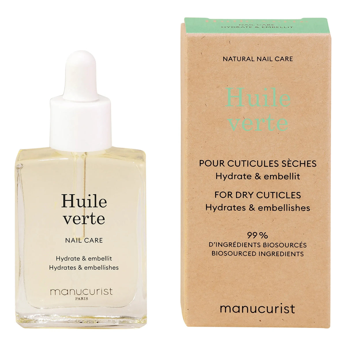 Manucurist - Moisturizing Green Oil - 15 ml