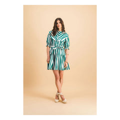 Elise Chalmin - Chloebe Cotton Dress | Green